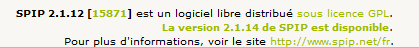 Avertissement en espace privé