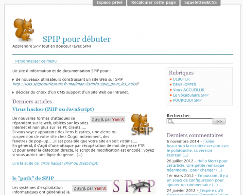 spn3 sommaire